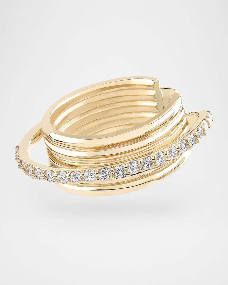 Lana Kinetic Diamond Ear Cuff